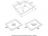 Мойка Paulmark Next 48 uni PM214844-LG, светлое золото Мойка Paulmark Next 48 uni PM214844-LG, светлое золото