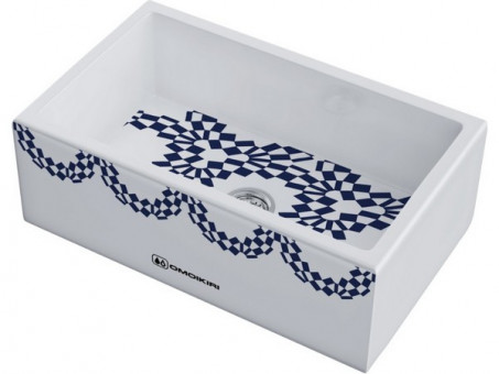 Мойка Omoikiri Mikura 76-Tokyo 2 Natceramic/белый (4993173)