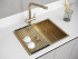 Мойка Paulmark Next 58 uni PM215844-BG, брашированное золото Мойка Paulmark Next 58 uni PM215844-BG, брашированное золото