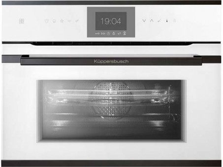 Духовой шкаф Kuppersbusch CBM 6550.0 W2 компактный с СВЧ