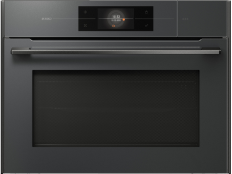 Духовой шкаф ASKO OCSM8478GG компактный с паром и СВЧ