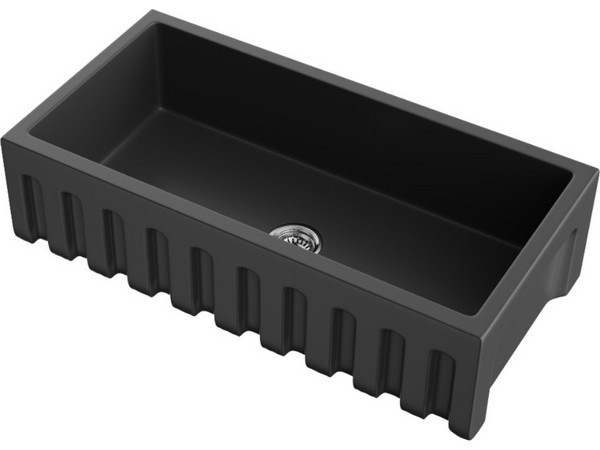 Мойка Omoikiri Mikura 91-BL Natceramic/черный (4997087)