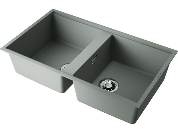 Мойка Omoikiri Kitagawa 83-2-U-WG Artceramic/wind green (4993253) Мойка Omoikiri Kitagawa 83-2-U-WG Artceramic/wind green (4993253)