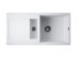 Мойка Omoikiri Sakaime 86-2-WH Tetogranit/белый (4993129)