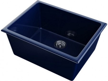 Мойка Omoikiri Okinoshima 61-U/I-IB Glossy Natceramic/indigo blue глянцевый (4911261)