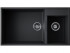 Мойка Omoikiri Tedori 85-2-U-BL Tetogranit/черный (4993940) Мойка Omoikiri Tedori 85-2-U-BL Tetogranit/черный (4993940)
