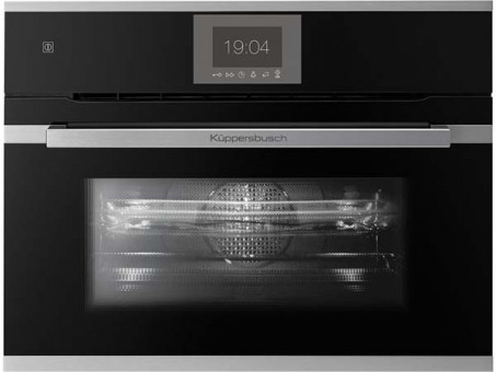 Духовой шкаф Kuppersbusch CBM 6550.0 S1 компактный с СВЧ
