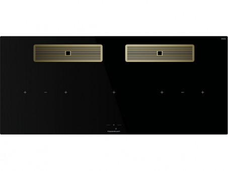 Варочная панель Kuppersbusch KMI 12850.0 SR-S Gold индукционная с вытяжкой