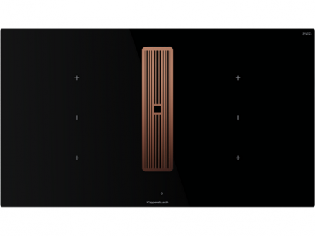 Варочная панель Kuppersbusch KMI 9350.0 SR Copper индукционная с вытяжкой