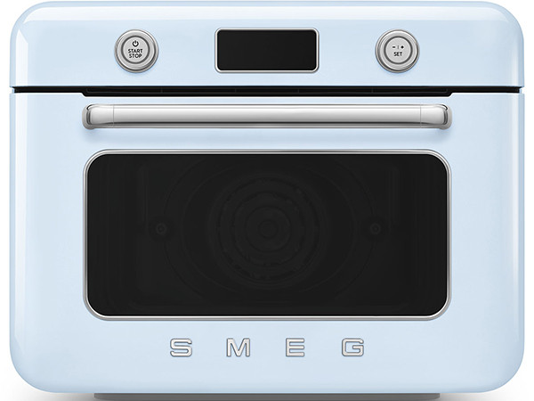 Мини-печь SMEG COF01PBEU с паром, пастельный голубой