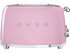 Тостер на 4 ломтика SMEG TSF03PKEU розовый Тостер на 4 ломтика SMEG TSF03PKEU розовый