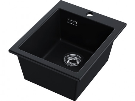 Мойка Omoikiri Omishima 41-BL Matt Natceramic/черный матовый (4997482)