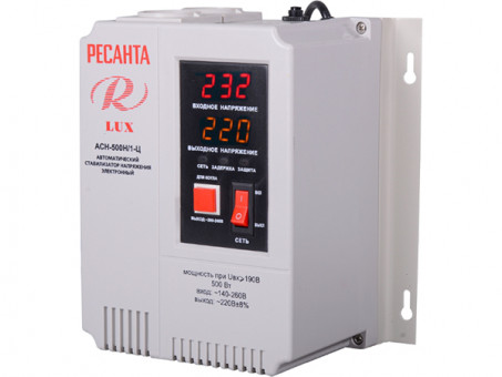 Стабилизатор напряжения Ресанта АСН-500Н/1-Ц LUX