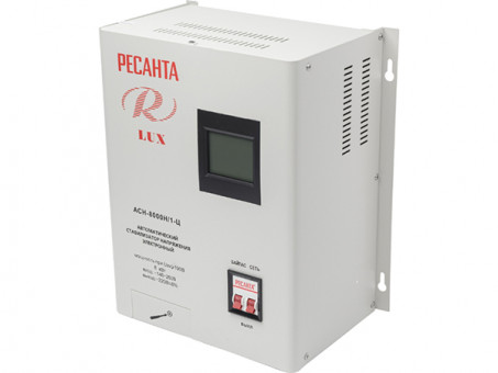 Стабилизатор напряжения Ресанта АСН-8000Н/1-Ц LUX