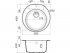 Мойка Omoikiri Miya 50-R-CH Tetogranit/шампань (4993508) Мойка Omoikiri Miya 50-R-CH Tetogranit/шампань (4993508)