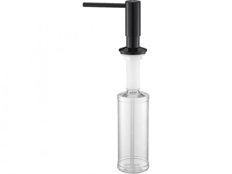 Дозатор Paulmark DECUS D004-GB, глянцевый черный