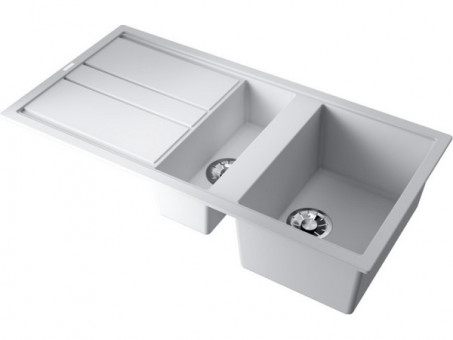 Мойка Omoikiri Kitagawa 100-2-WH Artceramic/белый (4993803)