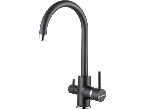Смеситель Paulmark Essen Es213211-BLM (418), черный