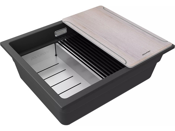 Мойка Paulmark Lumi-multi sink 55 uni LU-MULTI 55-AN, антрацит