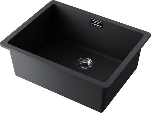 Мойка Omoikiri Kata 54-U-BL Artgranit/черный (4993410)