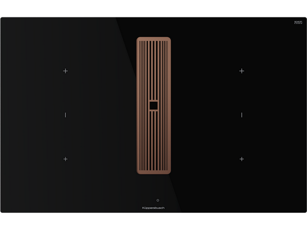 Варочная панель Kuppersbusch KMI 8350.0 SR Copper индукционная с вытяжкой