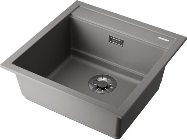 Мойка Omoikiri Kitagawa 51-GR Artceramic/leningrad grey (4993830) Мойка Omoikiri Kitagawa 51-GR Artceramic/leningrad grey (4993830)