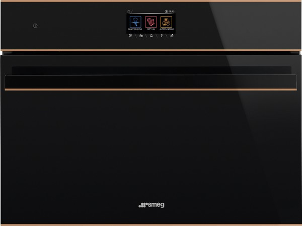 Духовой шкаф SMEG SO4604S4PNR компактный с паром Духовой шкаф SMEG SO4604S4PNR компактный с паром