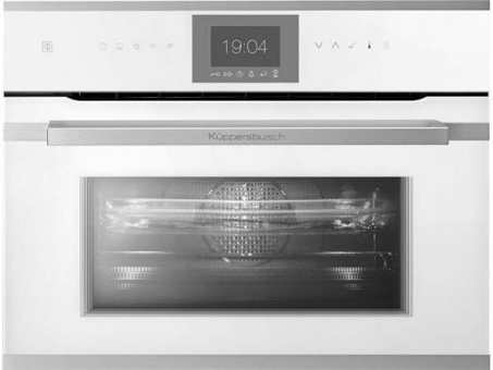 Духовой шкаф Kuppersbusch CBM 6550.0 W1 компактный с СВЧ