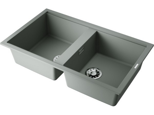 Мойка Omoikiri Kitagawa 86-2-WG Artceramic/wind green (4993731)