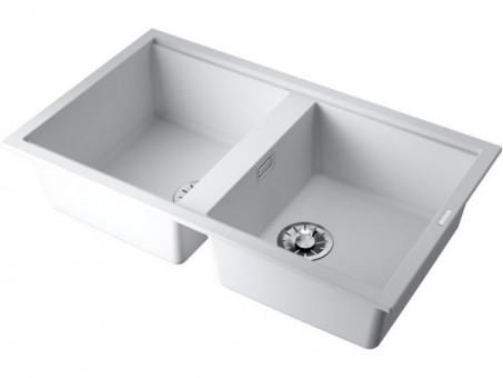 Мойка Omoikiri Kitagawa 86-2-WH Artceramic/белый (4993806)