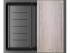 Мойка Paulmark Next-multi sink 54-l uni PM785445-L-GM, вороненая сталь