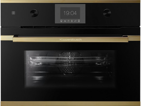 Духовой шкаф Kuppersbusch CBM 6350.0 S4 компактный с СВЧ