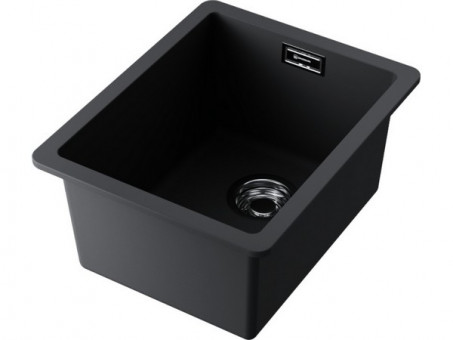 Мойка Omoikiri Kata 34-U-BL Artgranit/черный (4993382)