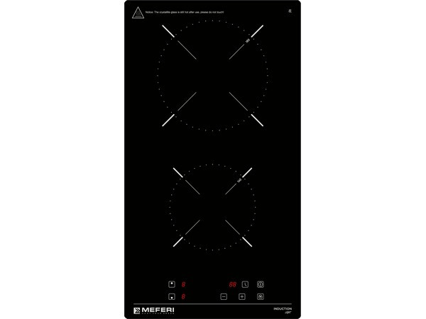 Варочная панель MEFERI MIH302BK LIGHT индукционная Варочная панель MEFERI MIH302BK LIGHT индукционная