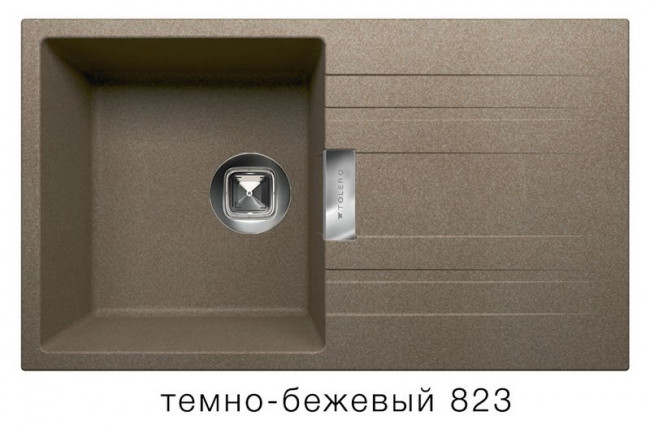 Мойка Tolero LOFT TL-750 - 823 темно-бежевый Мойка Tolero LOFT TL-750 - 823 темно-бежевый