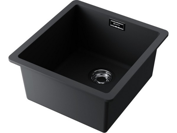 Мойка Omoikiri Kata 40-U-BL Artgranit/черный (4993396) Мойка Omoikiri Kata 40-U-BL Artgranit/черный (4993396)