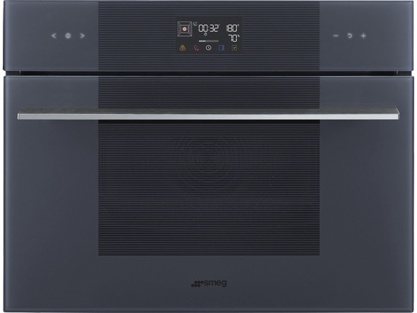 Духовой шкаф SMEG SO4102S3G компактный с паром
