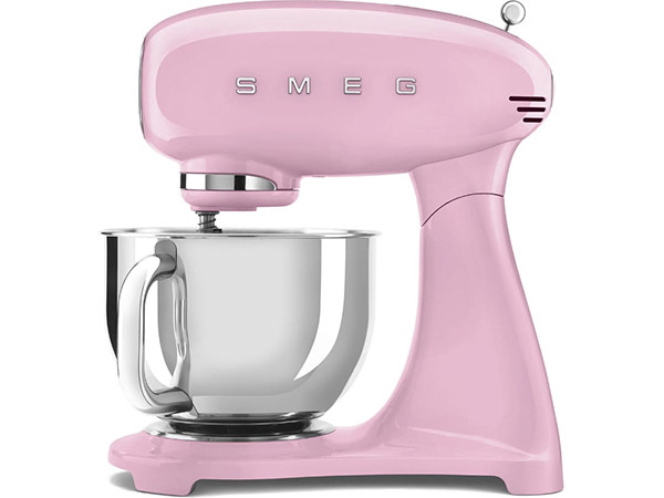 Планетарный миксер SMEG SMF05PKEU розовый Планетарный миксер SMEG SMF05PKEU розовый