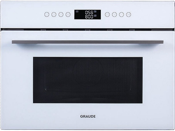 Духовой шкаф GRAUDE MWG 45.0 W компактный с СВЧ