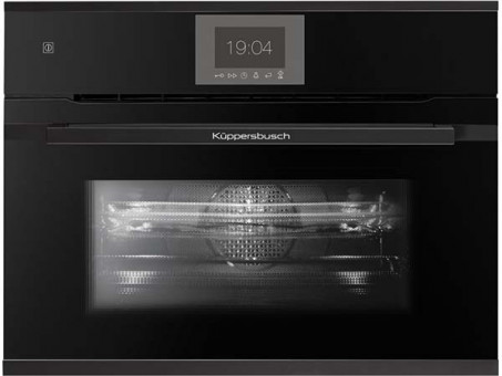 Духовой шкаф Kuppersbusch CBM 6550.0 S5 компактный с СВЧ