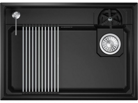 Мойка Granula KS-7308R, шварц