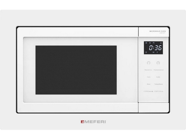 СВЧ-печь MEFERI MMO6020WH COMFORT встраиваемая СВЧ-печь MEFERI MMO6020WH COMFORT встраиваемая